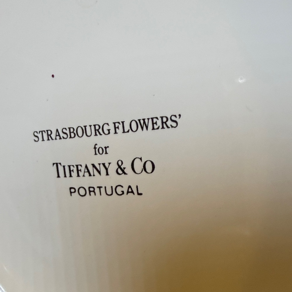 Tiffany & Co. Strasbourg Flowers Ceramic Bowl - Picture 2 of 6